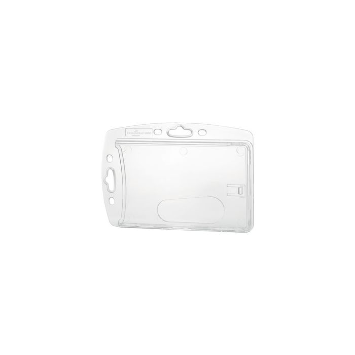 DURABLE Porte-badge, plastique rigide, 54 x 85 mm, encoche