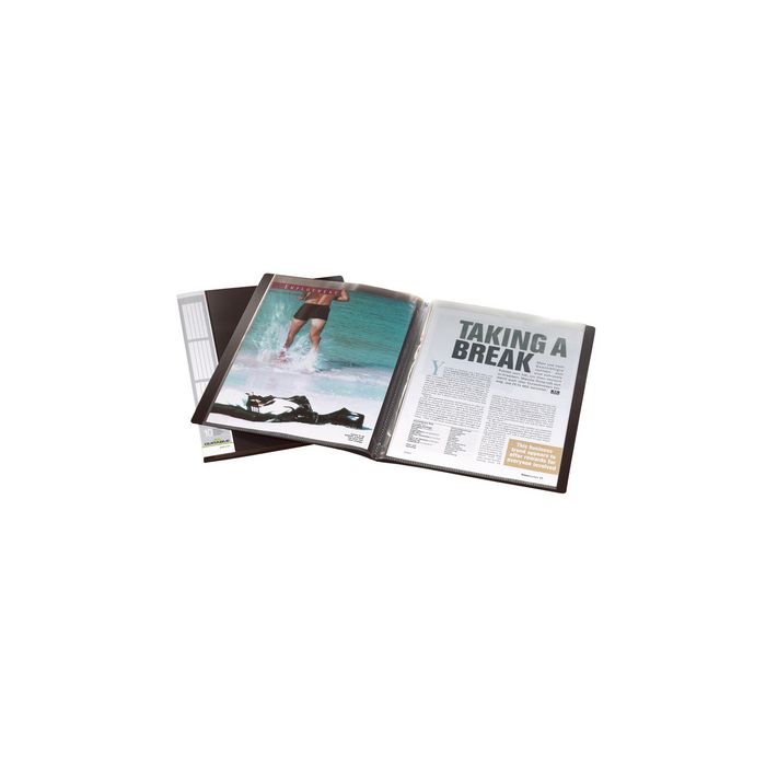 DURABLE Protège-documents DURALOOK, A4, avec 40 pochettes