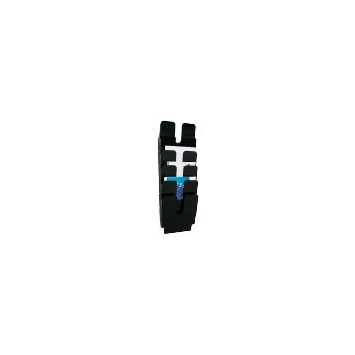 DURABLE Set de porte-brochures mural "FLEXIPLUS 6", A4