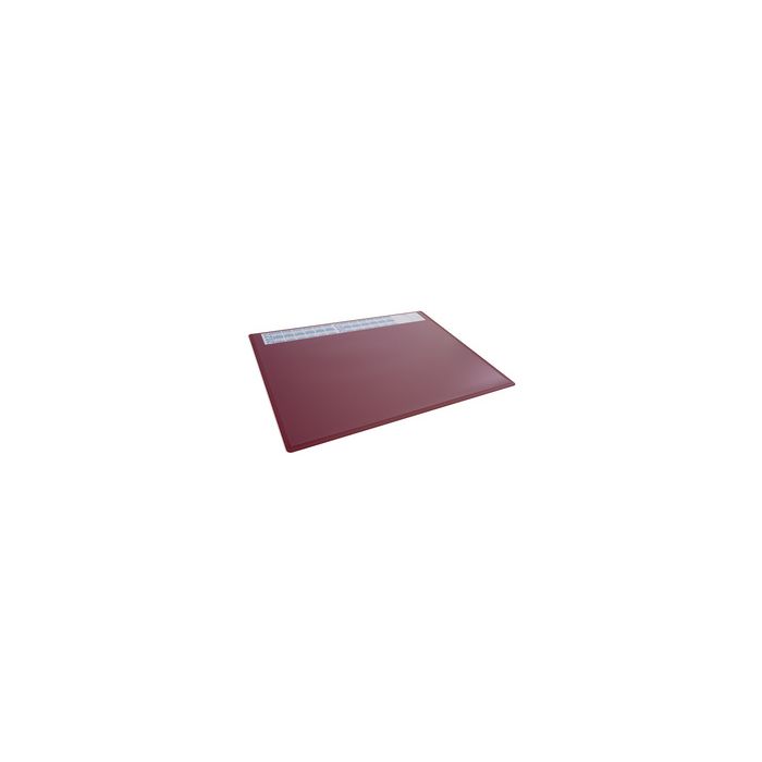 DURABLE Sous-main avec calendrier, PP, rouge