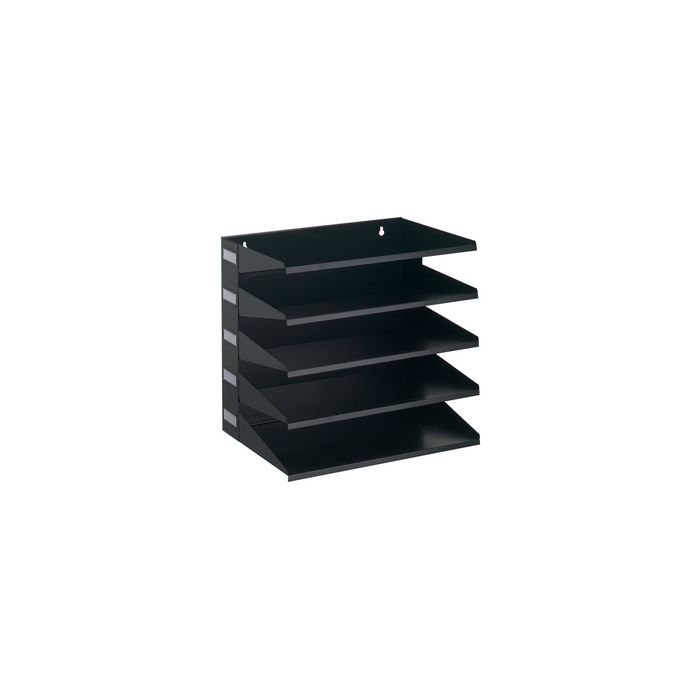 DURABLE Station de tri Business, 5 compartiments, noir