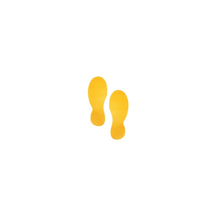 DURABLE Symbole de marquage au sol "Pieds", autocollant
