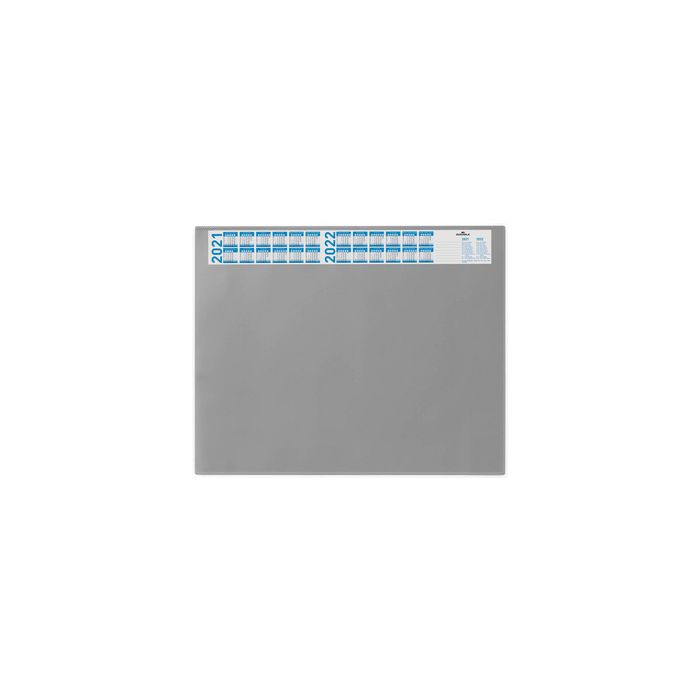 DURABLE sous-main avec calendrier annuel, gris