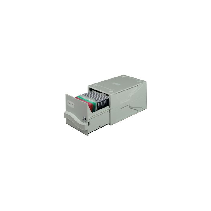 DURABLE système d'archivage MULTIMEDIA BOX I, pour 27 CD/DVD