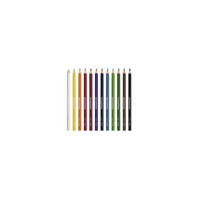 EBERHARD FABER Crayon de couleur COLORI, étui carton de 12