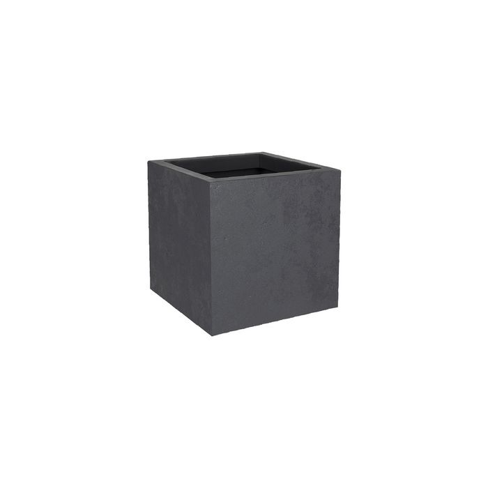 poétic Bac à plantes BASALT UP, cubique, 295 mm, vert amande