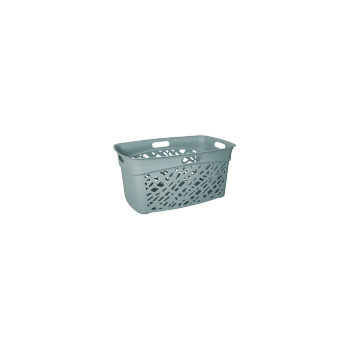 EDA Corbeille à linge ALMERIA, 45 litres, PP, vert eucalyptu