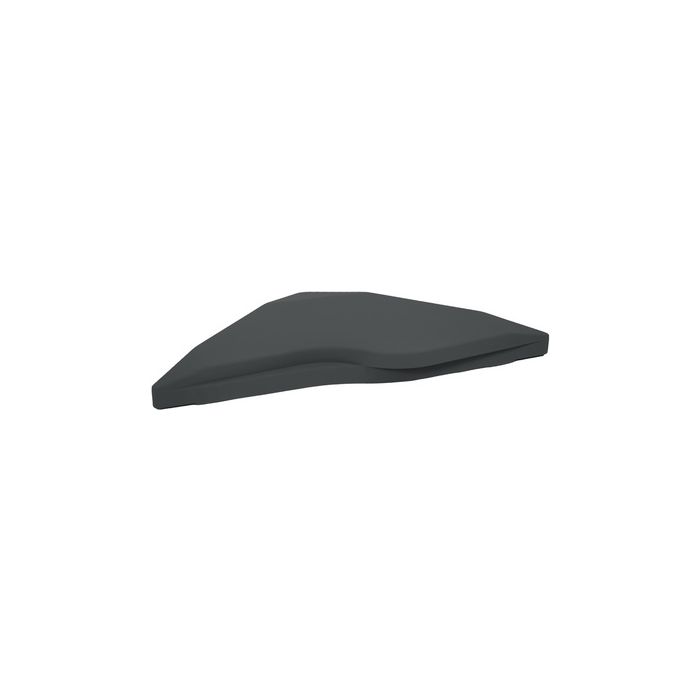 EDA Lest en béton pour parasol, 12 kg, gris foncé