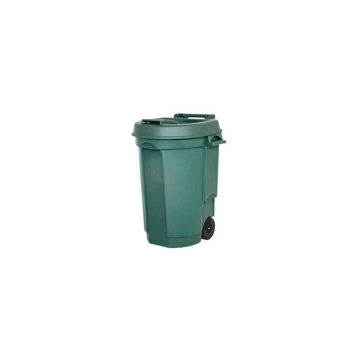 EDA Poubelle, 110 litres, plastique, vert