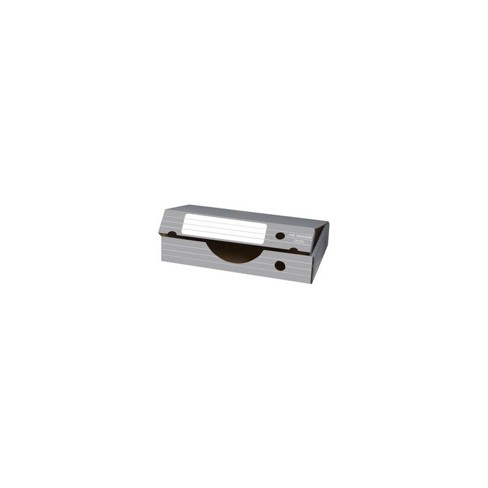 ELBA boîte d'archivage tric pour format A3, gris / blanc x10