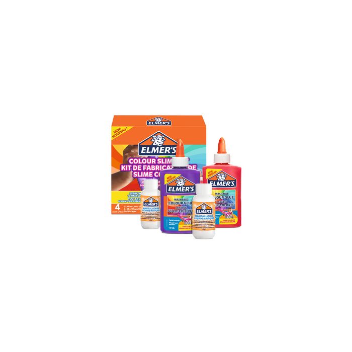 ELMER'S Slime Kit "Opaque Slime Kit", 4 pièces