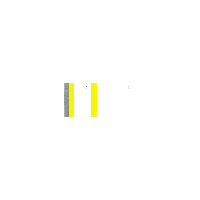 ELVE Bloc vendeur, dimensions: (L)135 x (H)60 mm, jaune x10