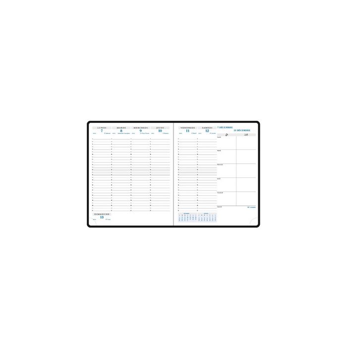 EXACOMPTA Agenda de bureau "Horizons 22", 2027, assorti x3