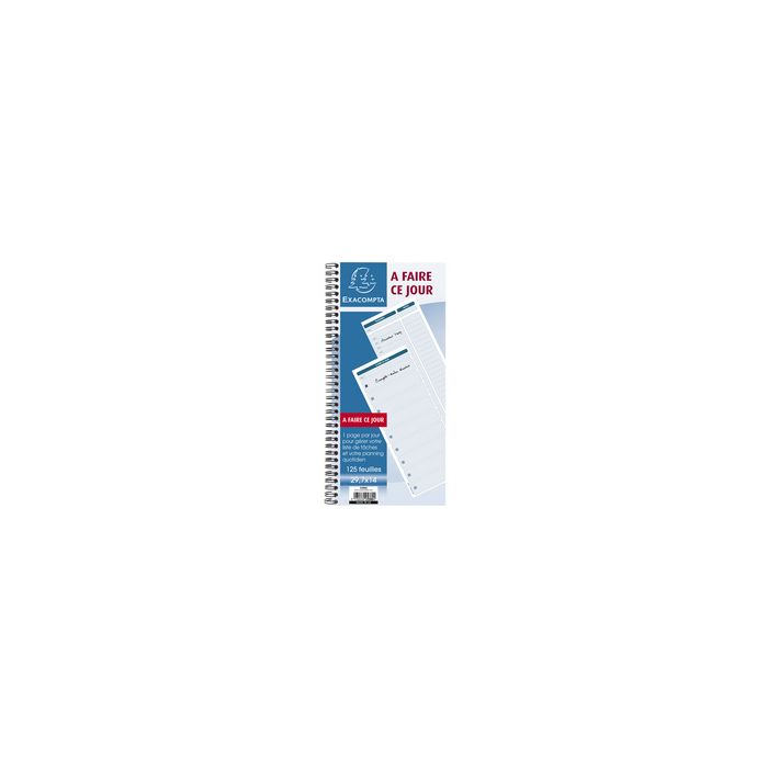 EXACOMPTA Bloc "A faire ce jour", 297 x 140 mm