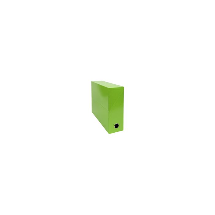 EXACOMPTA Boîte transfert Iderama, 90 mm, vert anis