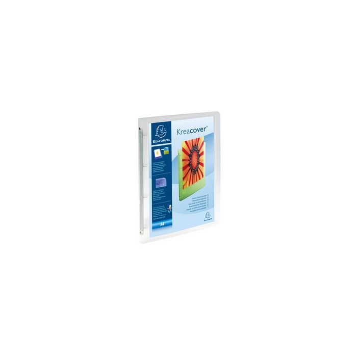 EXACOMPTA Classeur personnalisable Chromaline, A4, blanc