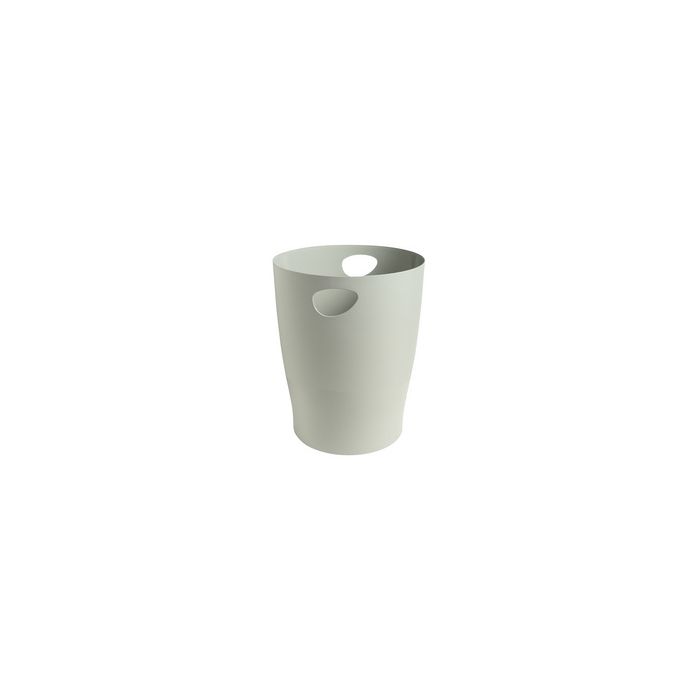 EXACOMPTA Corbeille à papier ECOBIN, 15 litres, gris