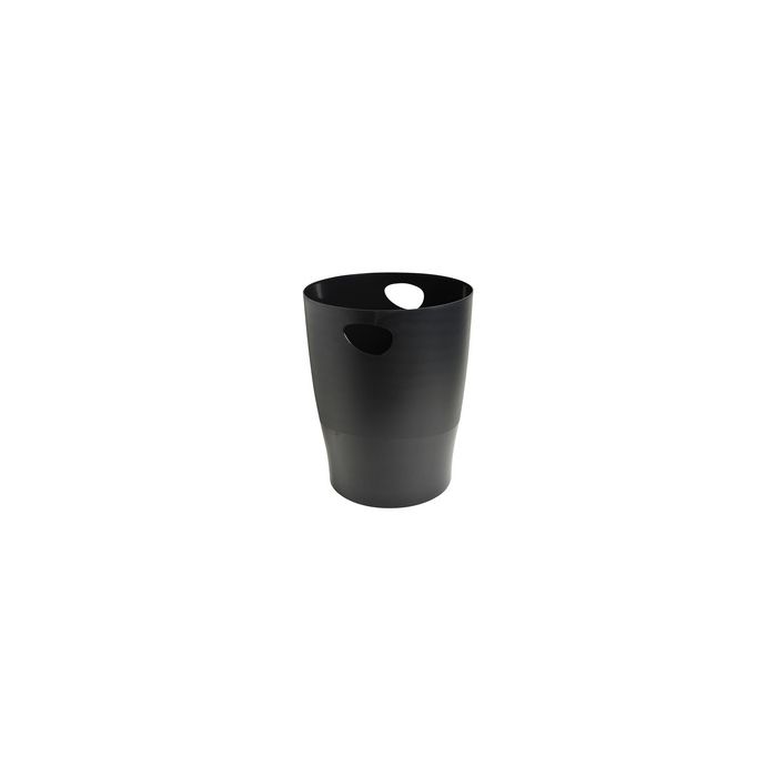 EXACOMPTA Corbeille à papier ECOBIN, 15 litres, noir