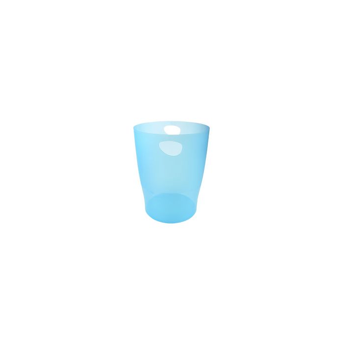 EXACOMPTA Corbeille à papier ECOBIN, 15 litres, turquoise