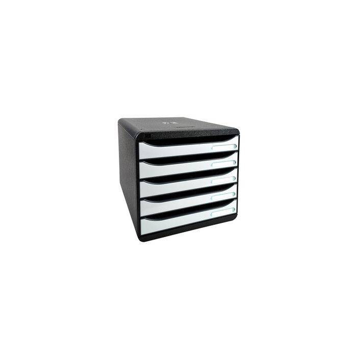 EXACOMPTA Module de classement BIG-BOX PLUS, 5 tiroirs,blanc