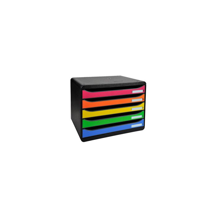EXACOMPTA Module de classement BIG-BOX PLUS, arlequin