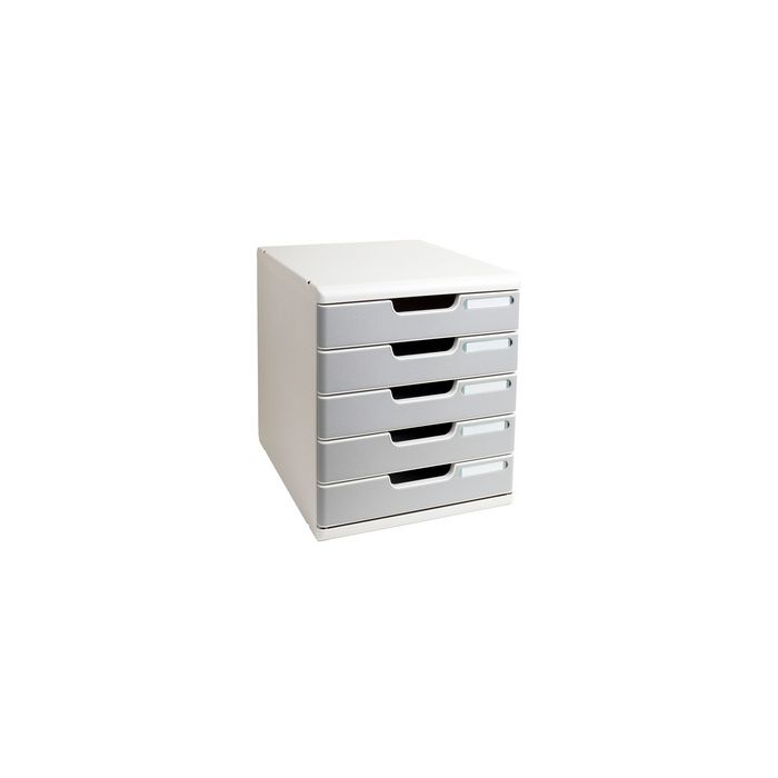 EXACOMPTA Module de classement MODULO A4, 3 tiroirs, gris