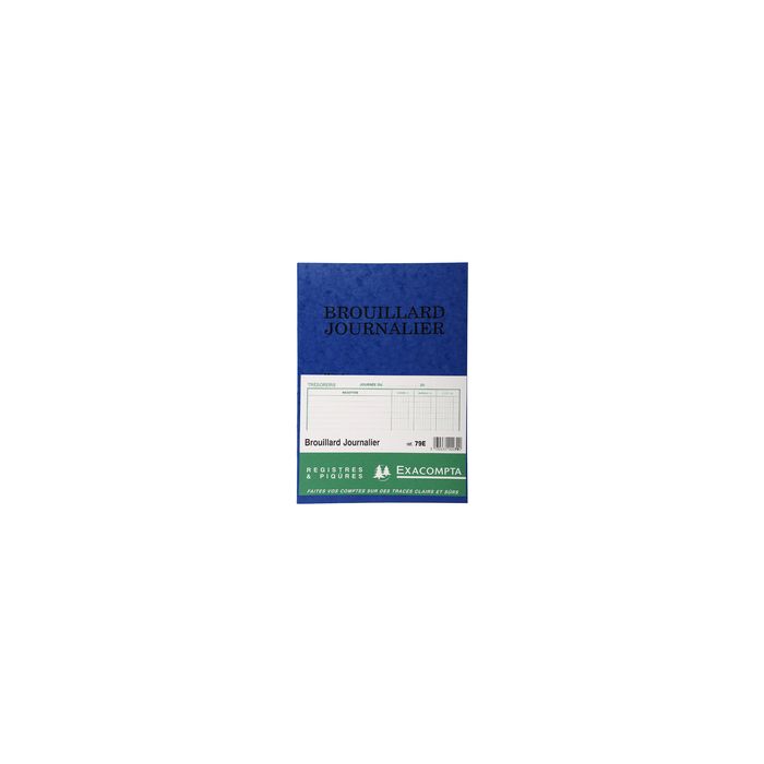 EXACOMPTA Piqûre "Brouillard Journalier", 270 x 195 mm