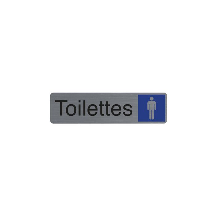 EXACOMPTA Plaque de signalisation "Toilettes Homme"