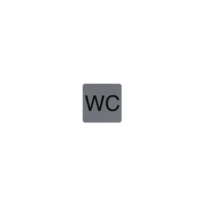 EXACOMPTA Plaque de signalisation "WC"