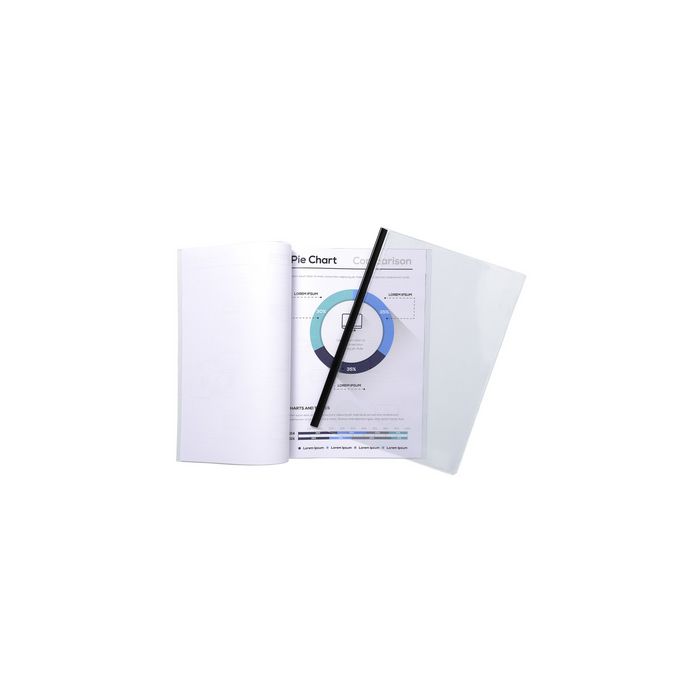 EXACOMPTA Chemise de présentation, PVC, A4, transparent