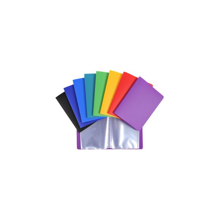 EXACOMPTA Protège-documents, PP, 180 x 230 mm, assorti x10