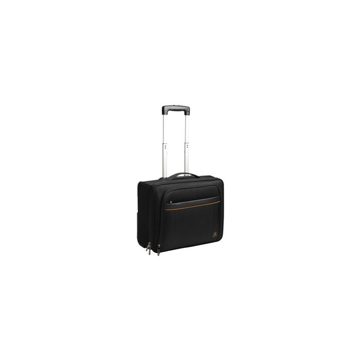 EXACOMPTA Trolley de voyage ECO, polyester, noir
