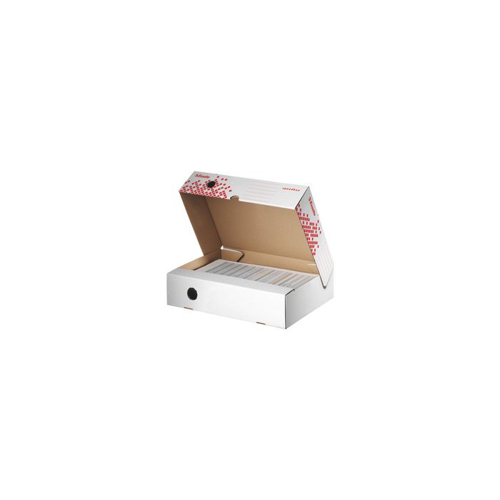 Esselte Boîte d'archives avec couvercle SPEEDBOX, dos: 80 mm x25
