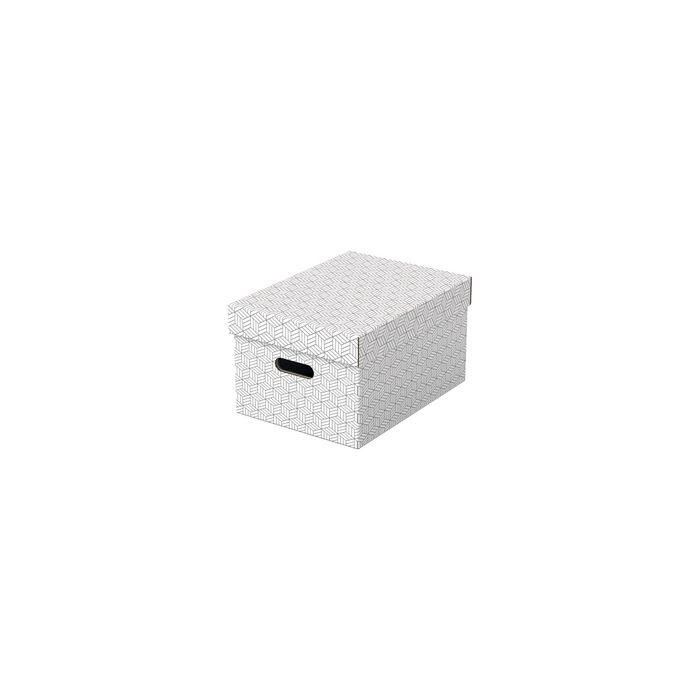 Esselte Boîte de rangement Home L, set de 3, blanc