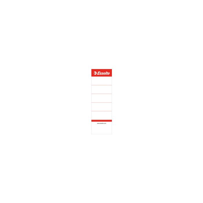 Esselte Etiquette pour dos de classeur Standard, 50 x 158 mm