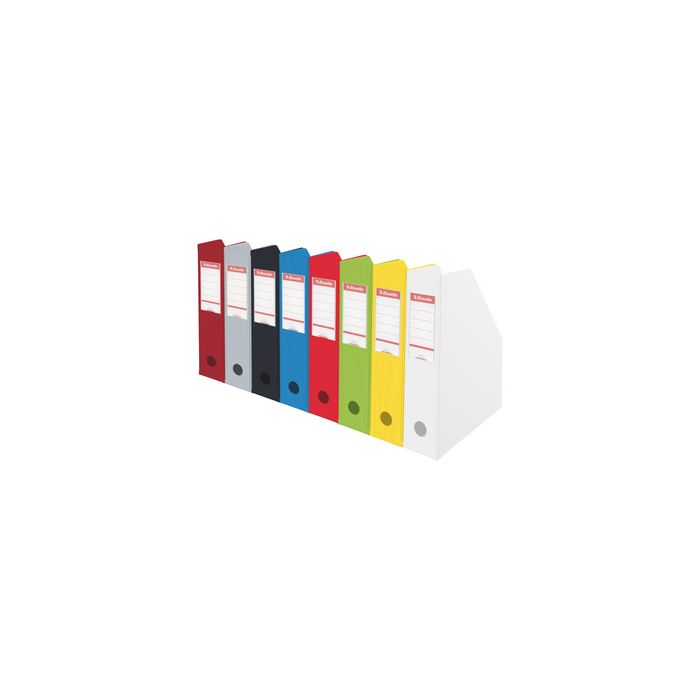 Esselte Porte-revues VIVIDA, A4, carton, blanc, dos: 70 mm