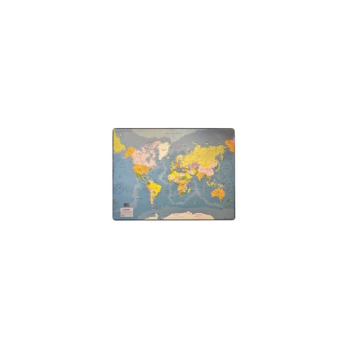 Esselte Sous-main en plastique, "Carte du monde"