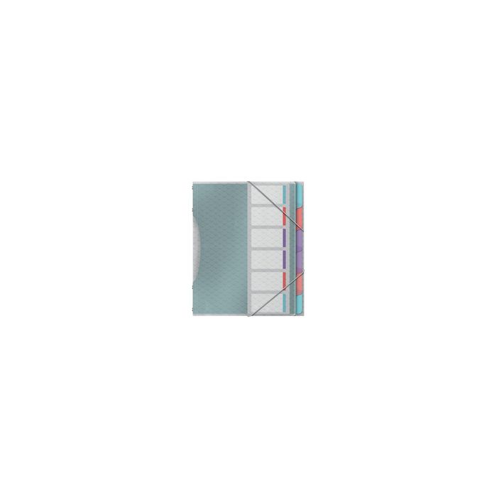 Esselte Trieur Colour'Breeze, A4, PP, 6 compartiments