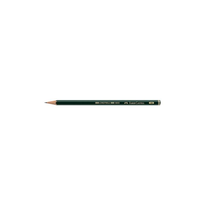 FABER-CASTELL Crayon CASTELL 9000, degré de dureté: 3H