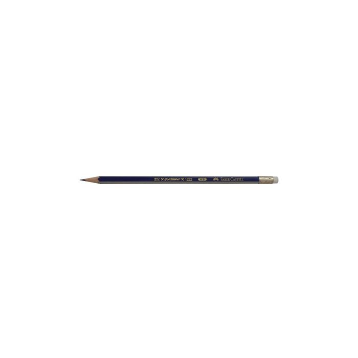 FABER-CASTELL Crayon graphite GOLDFABER, hexagonal, degré de