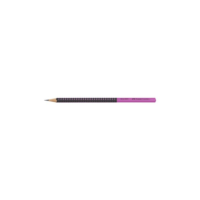 FABER-CASTELL Crayon graphite GRIP 2001 TWO TONE, rose