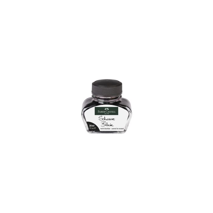 FABER-CASTELL Flacon d'encre, contenu: 62,5 ml, noir