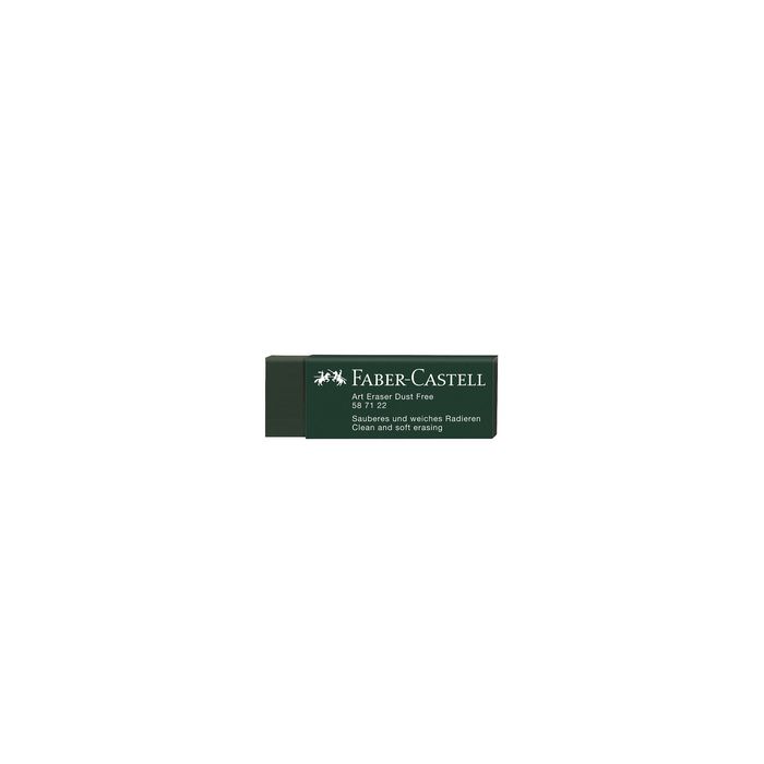 FABER-CASTELL Gomme en plastique DUST-FREE, vert