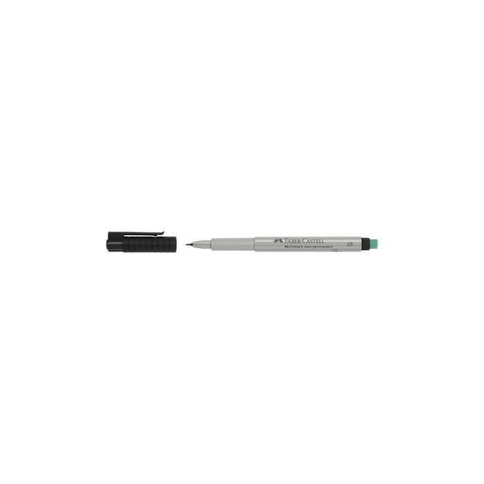 FABER-CASTELL Marqueur NonPermanent MULTIMARK S, noir
