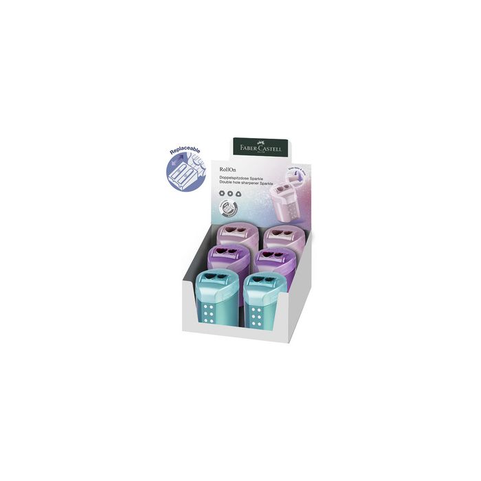 FABER-CASTELL Recharge pour taille-crayon double RollOn