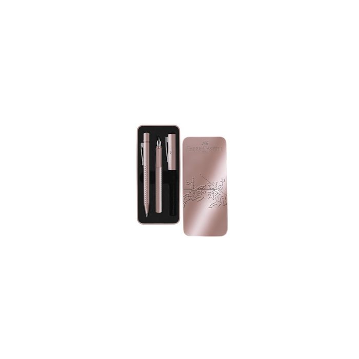 FABER-CASTELL Set d'écriture GRIP 2011, rose