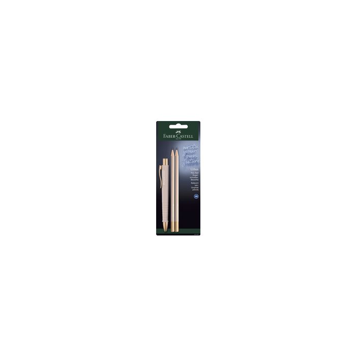 FABER-CASTELL Set d'écriture POLY BALL URBAN, rose