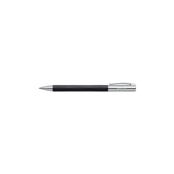 FABER-CASTELL Stylo à bille rotatif Ambition résine, noir