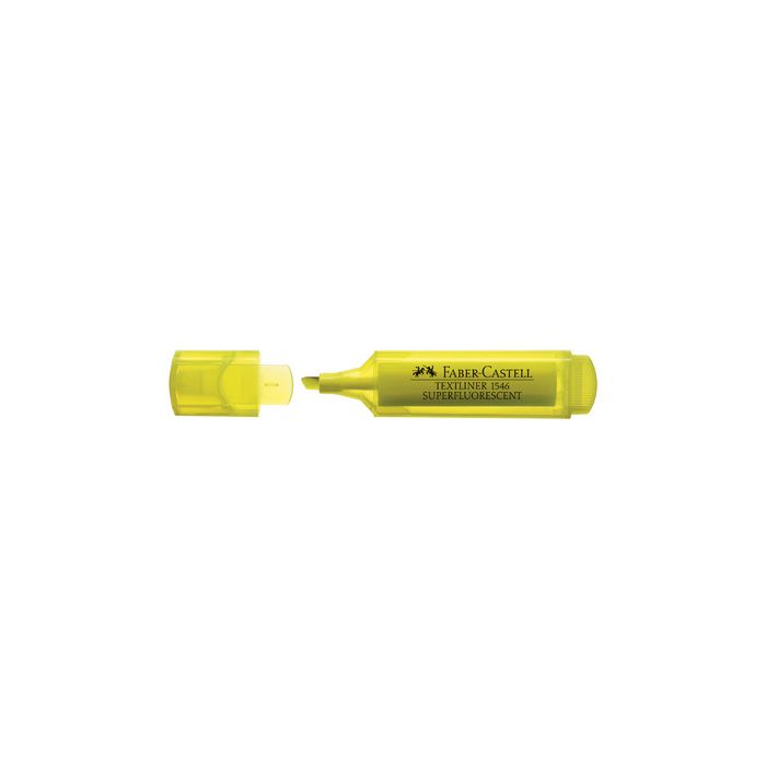 FABER-CASTELL Surligneur TEXTLINER 1546, jaune