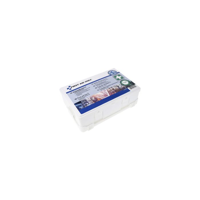 FIRST AID ONLY Boîte de premiers secours C, DIN 13157, blanc